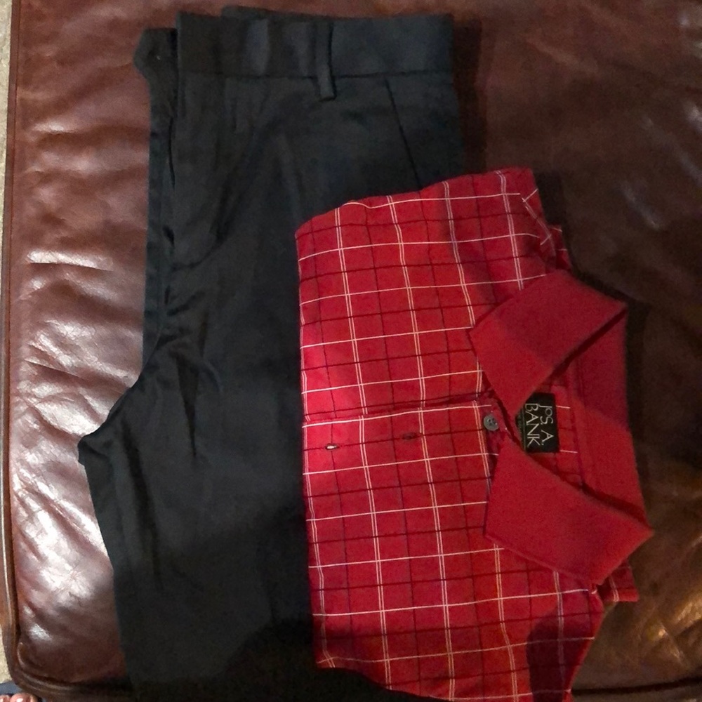 Short sleeve shirt and pant - new items